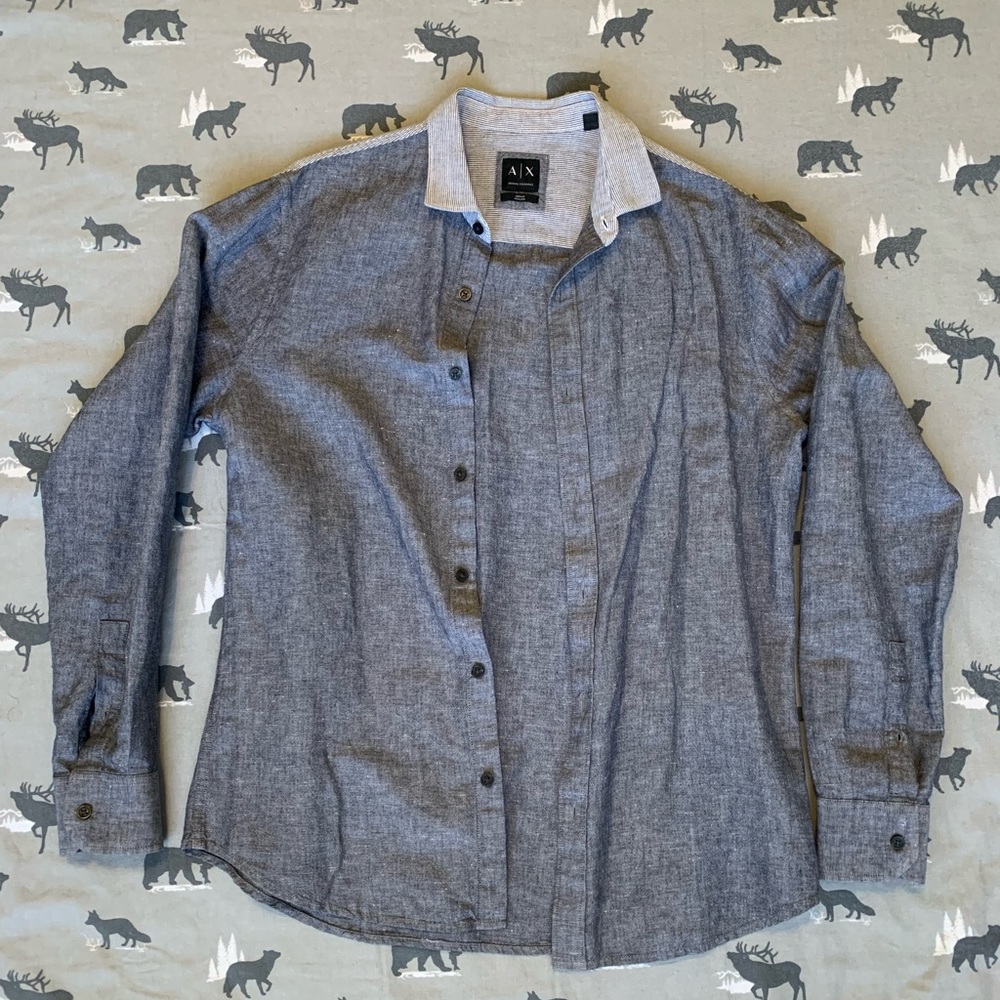 Armani Exchange Button Down